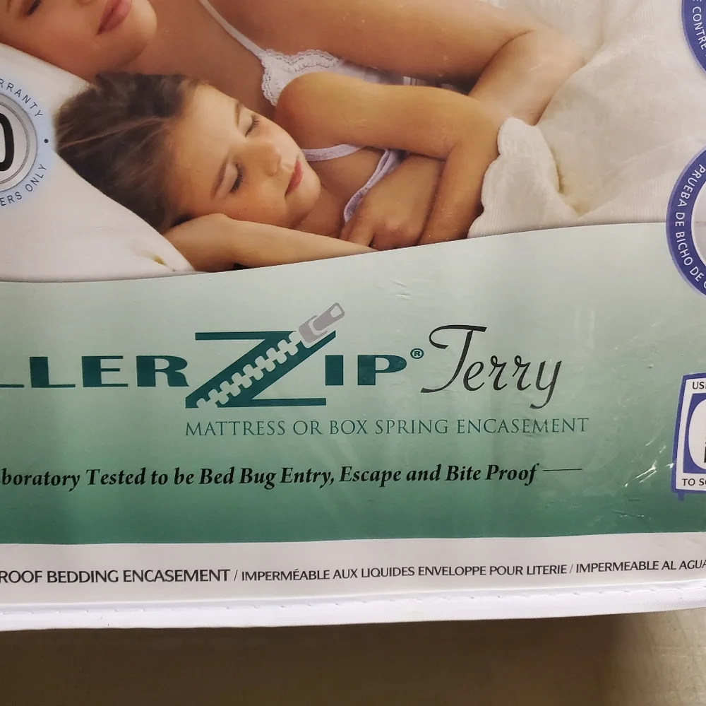 Protect a Bed Waterproof Matress or Box Spring Encasement w/Bug Lock Cal King